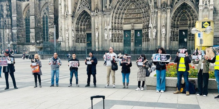 Suriye katliam protesto, Köln